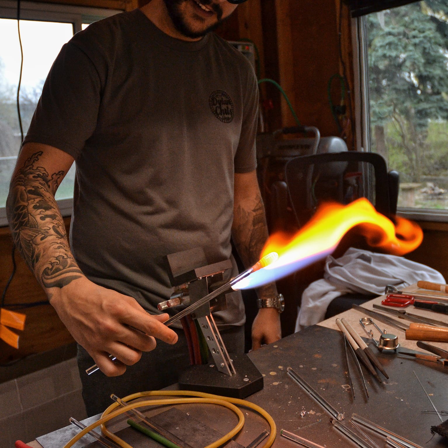 How Unlimited Oxygen Transformed the Way I Learned to Blow Glass